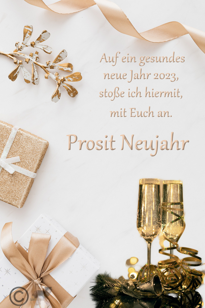 Silvester, morgen beginnt ein neues Jahr....