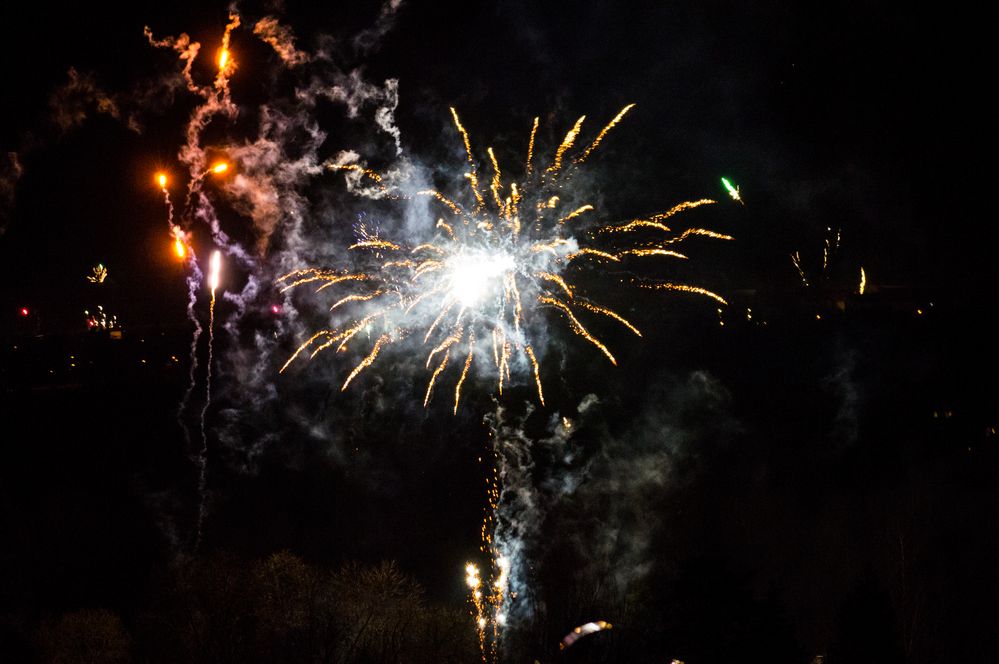 Silvester ... und alles leuchtet