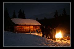 Silvesterabend 2006 - Einsteinhütte Pfronten