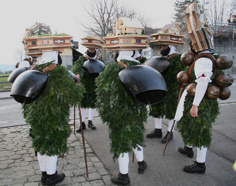 Silvesterchlausen im Appenzellerland