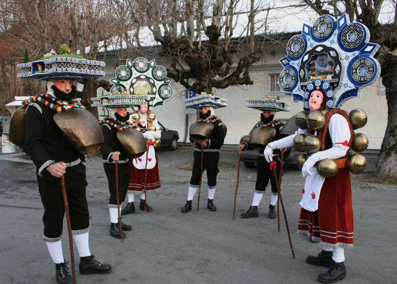 Silvesterchlausen im Appenzellerland