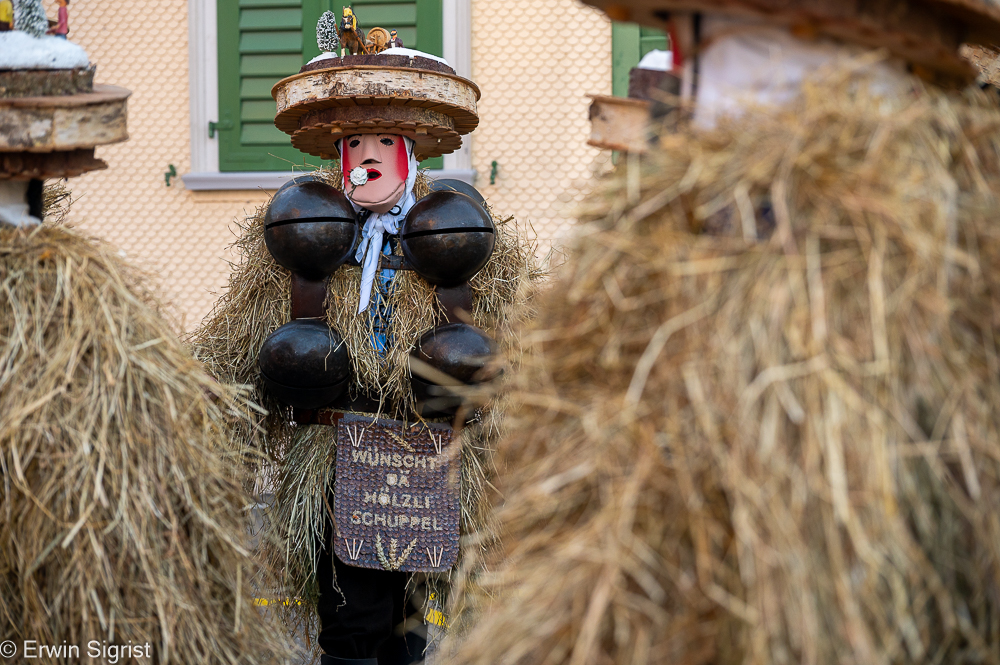 Silvesterchlausen in Herisau (Schweiz)