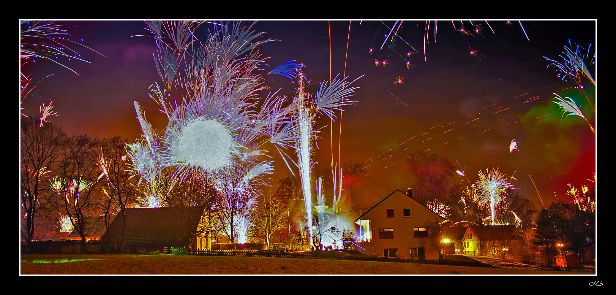 Silvesterfeuerwerk 2013-2014