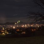 Silvesterfeuerwerk am Chiemsee