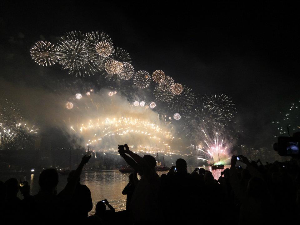 Silvesterfeuerwerk   *** Australien, New South Wales, Sydney***