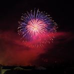 Silvesterfeuerwerk in Baden bei Wien