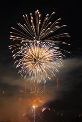 Silvesterfeuerwerk in Baden bei Wien IV