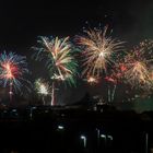  Silvesterfeuerwerk über Schorndorf