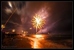 Silvesterfeuerwerk - Zingst - 2014/2015 /2.