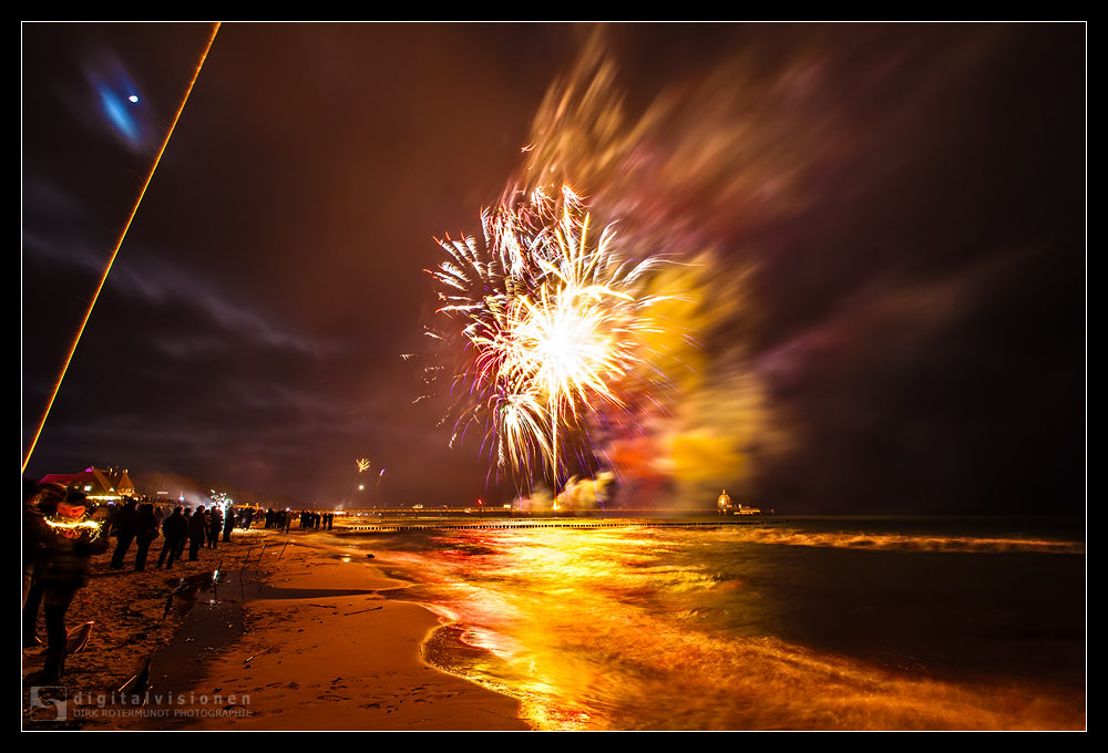 Silvesterfeuerwerk - Zingst - 2014/2015 /3.