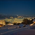 Silvesternacht in den Alpen