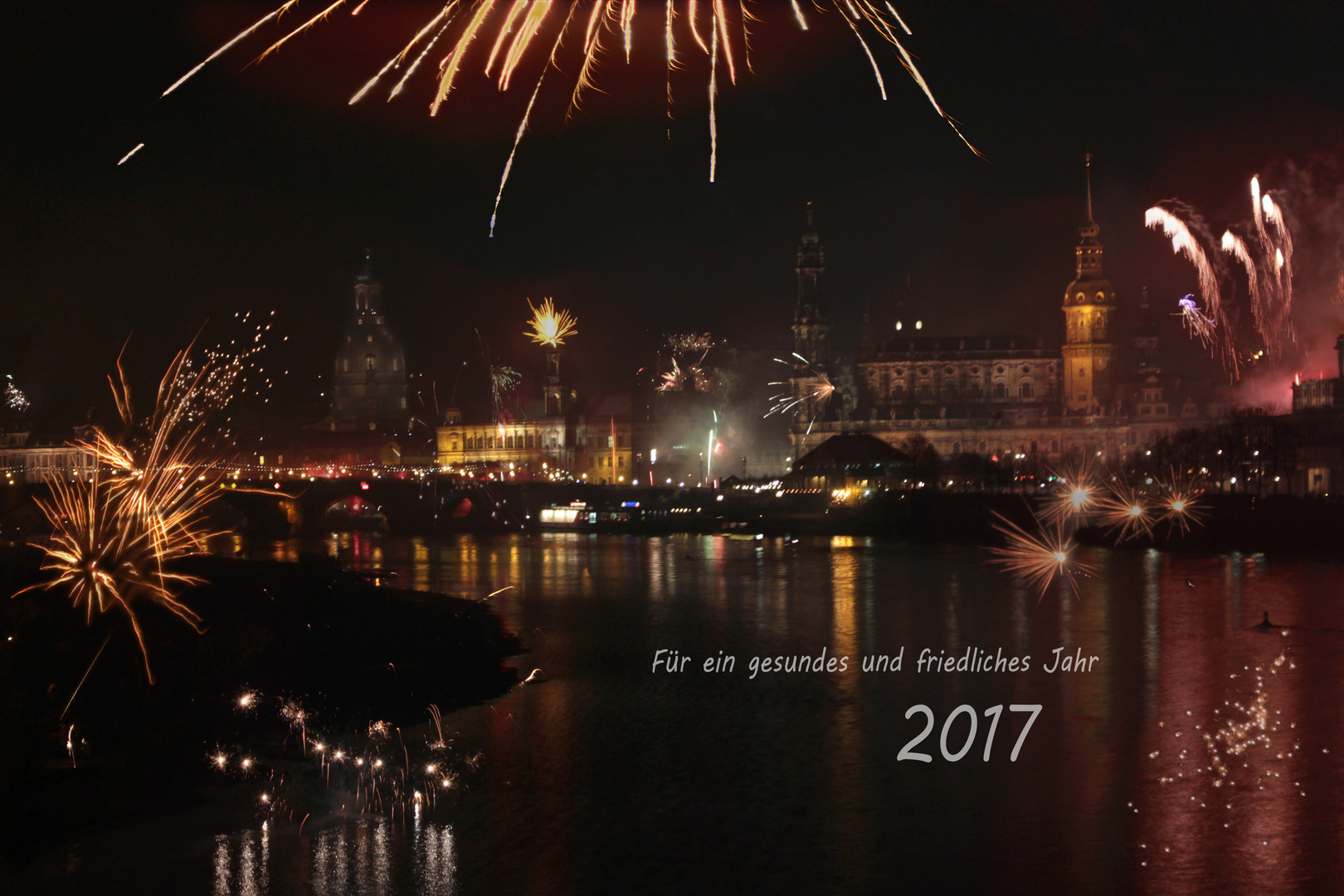 Silvesternacht in Dresden