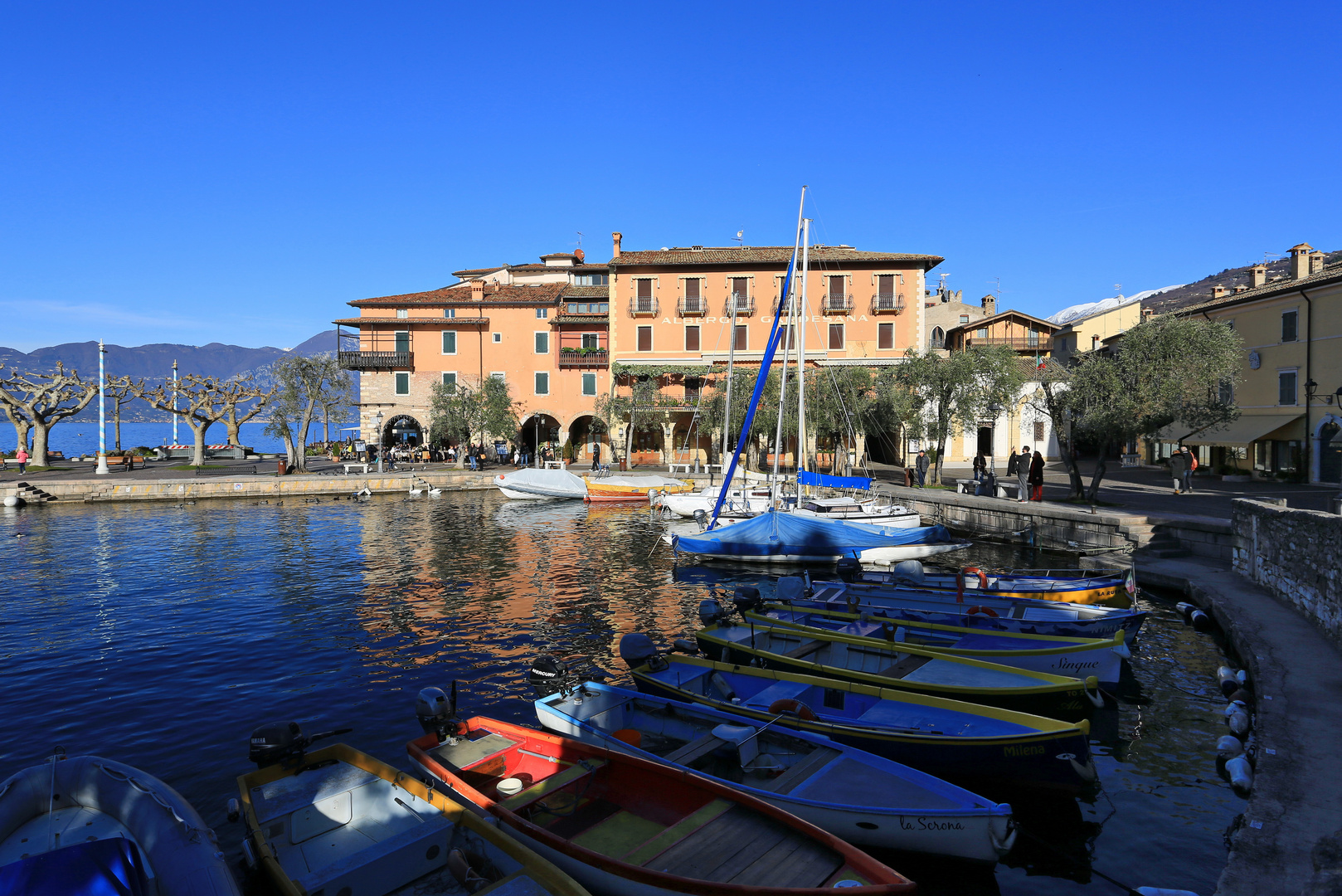 Silvestersonne in Torri del Benaco