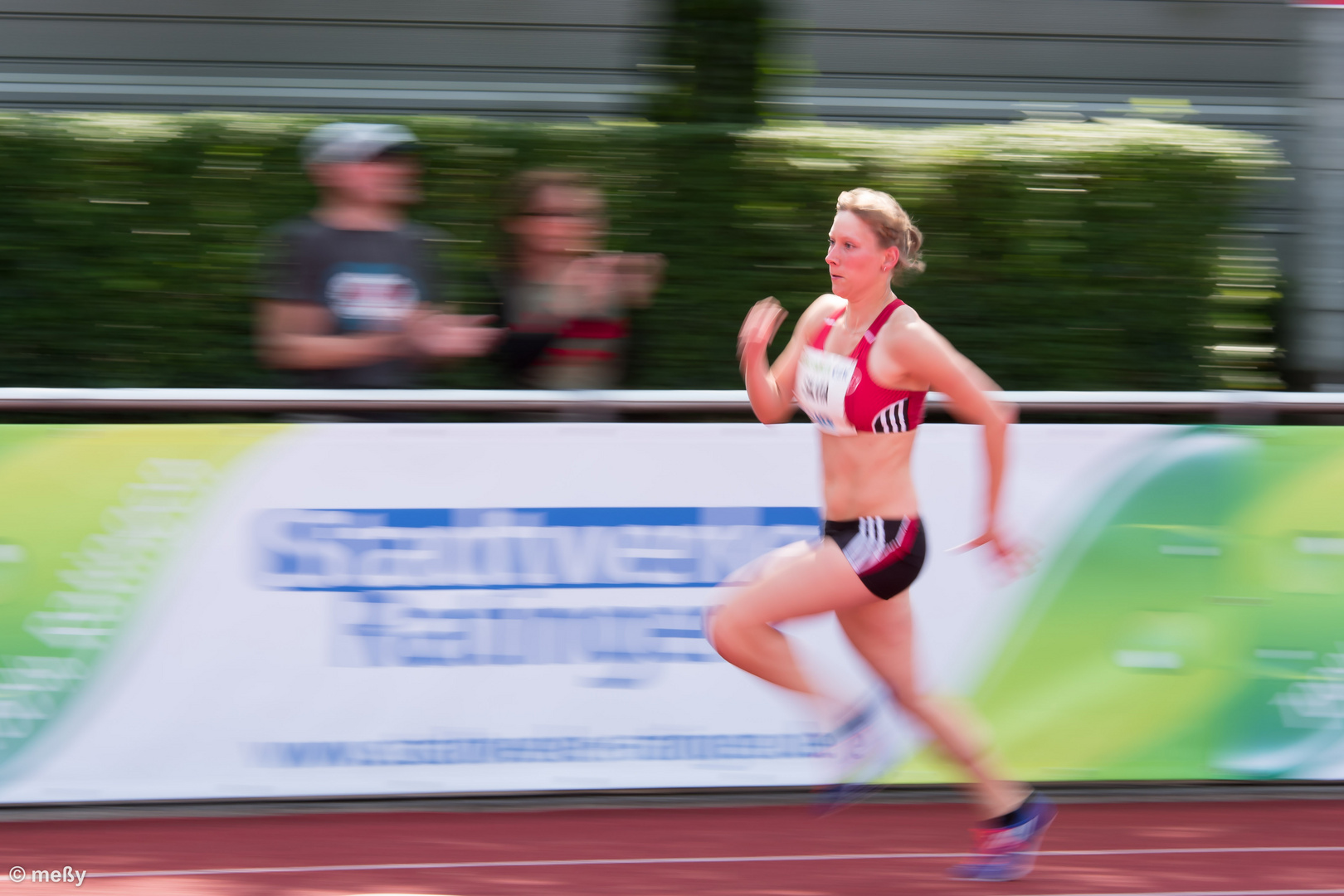 Silvia Mrotzek, 200-m Lauf