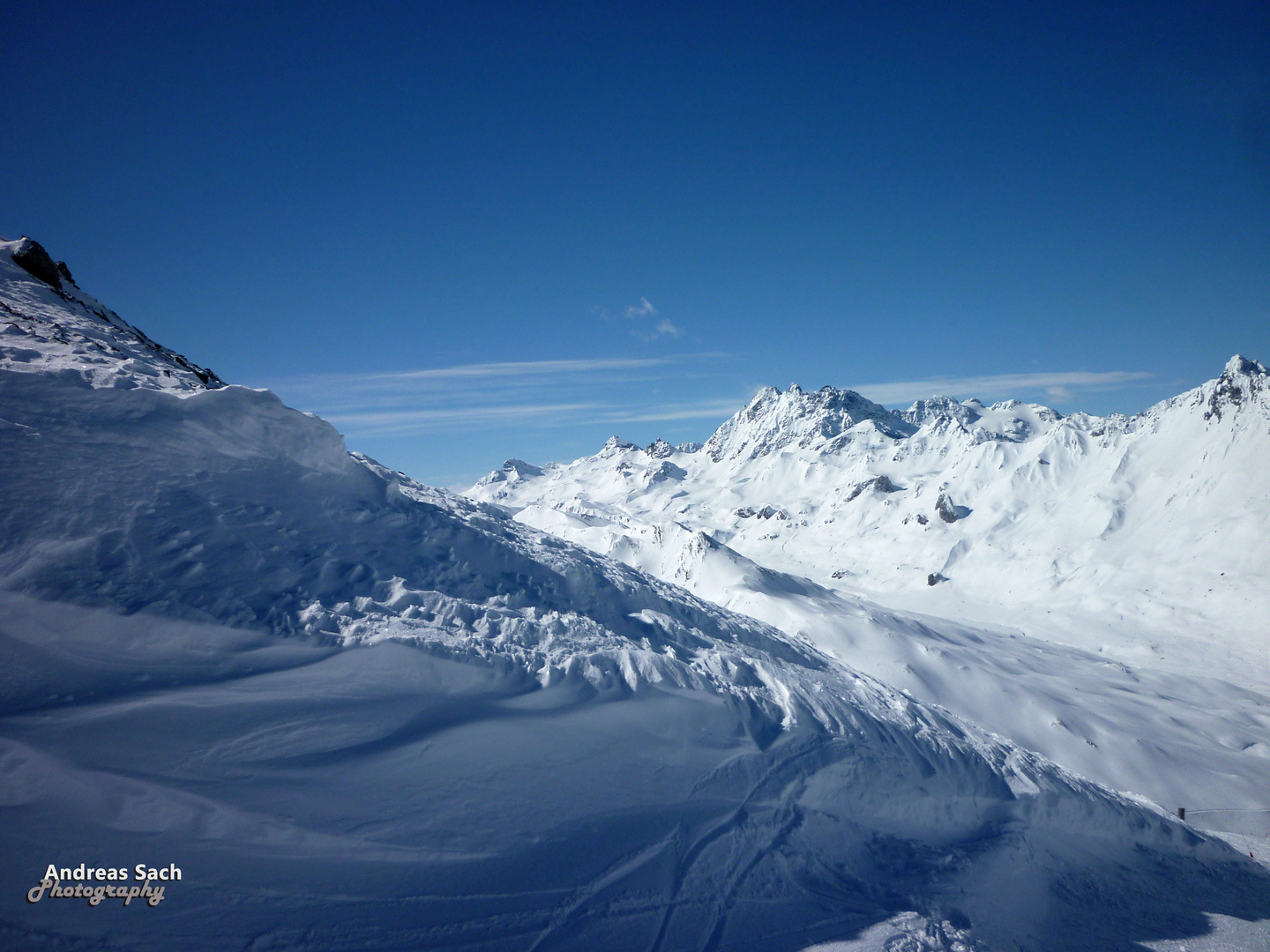 Silvretta Gebirge im Grenzgebiet