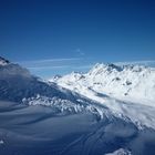 Silvretta Gebirge im Grenzgebiet