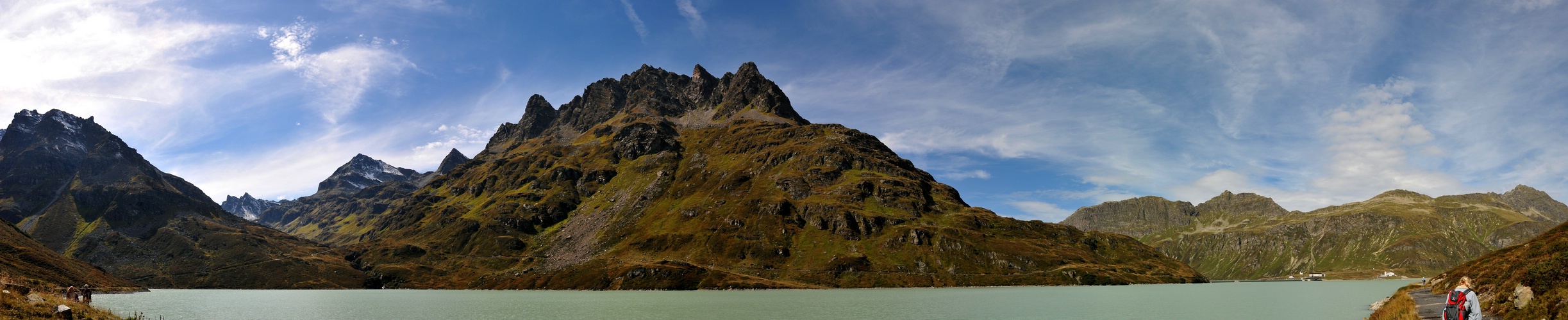 Silvretta Stausee Blick nach Westen