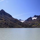 Silvretta-Stausee mit Biz Buin