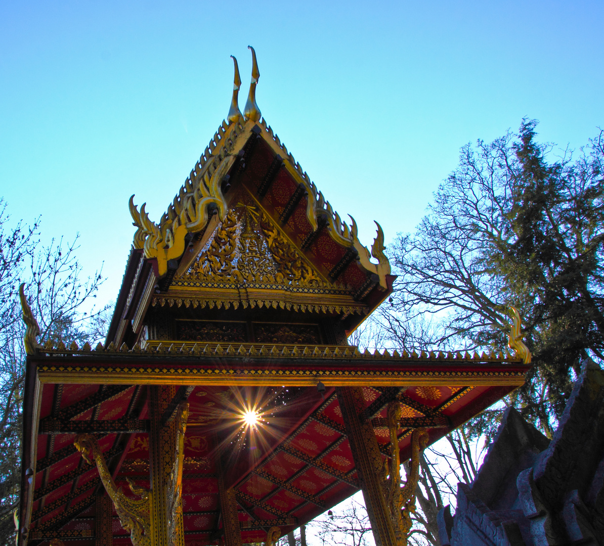 "Simaesischer Tempel" Sala Thai 1.