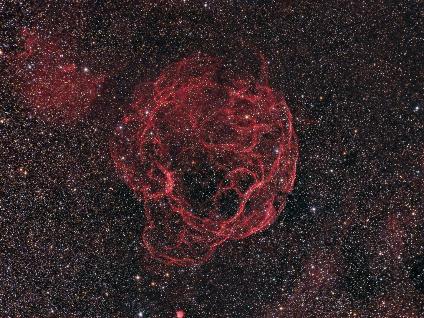 Simeis 147 der Spaghetti Nebula ;-)