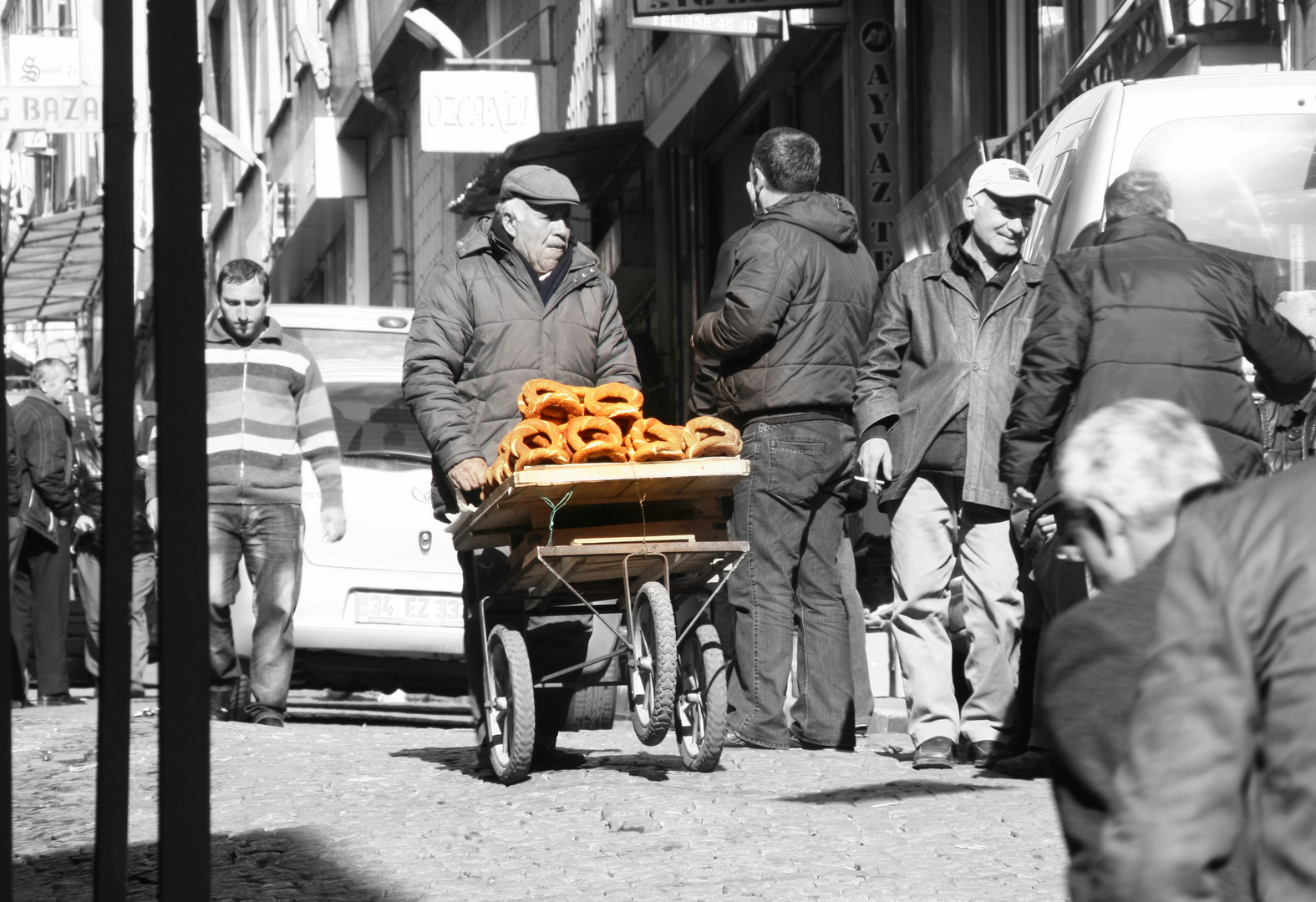 Simitverkäufer in Istanbul