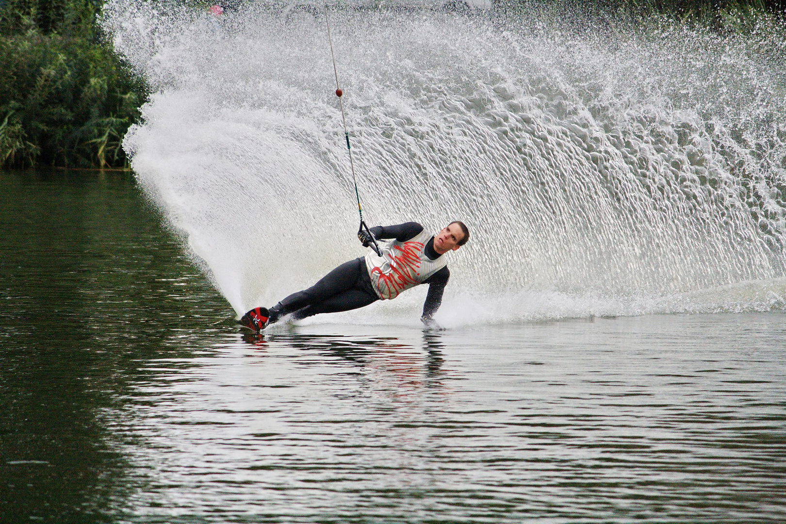 Simon beim - Alfsee-Jump 2010 -