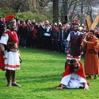 Simon von Cyrene übernimmt das Kreuz