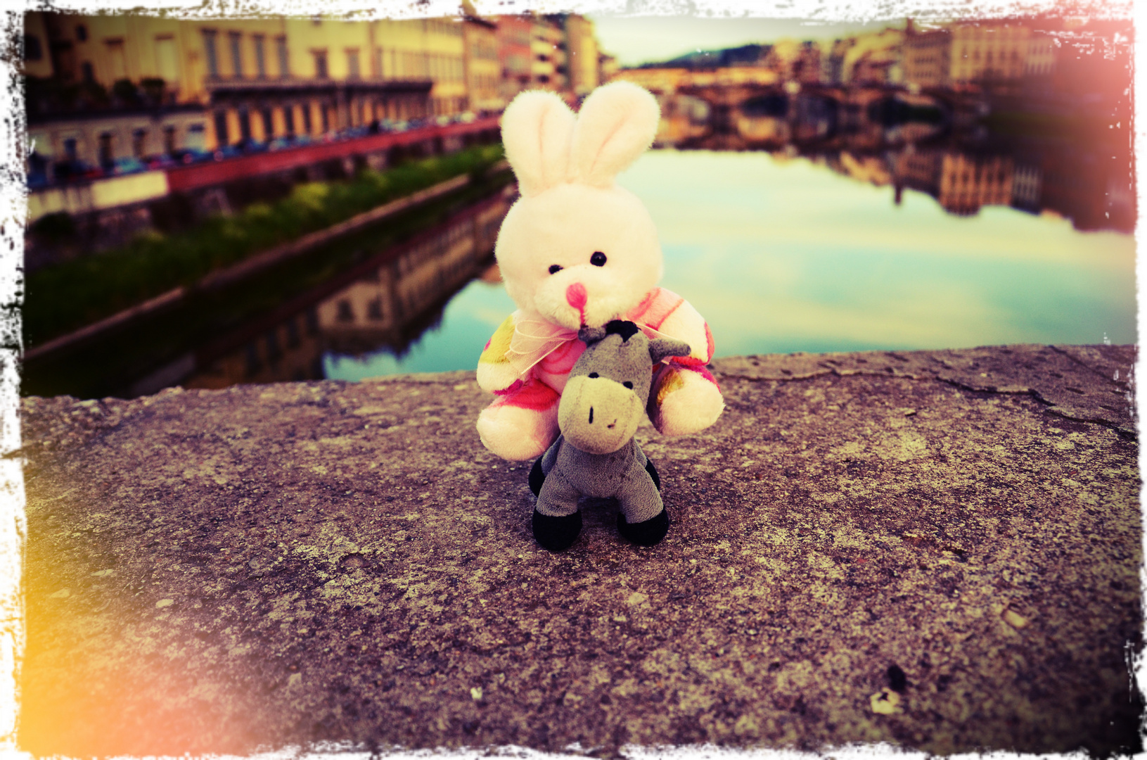 Simone e Francesca a Ponte Vecchio