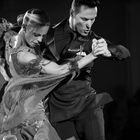 Simone Segtori & Anette Sudol (Weltmeister im Standardtanz 2014) beim Tango