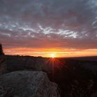 Simple coucher de soleil sur le Jura