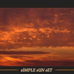 sIMPLE sUN sET