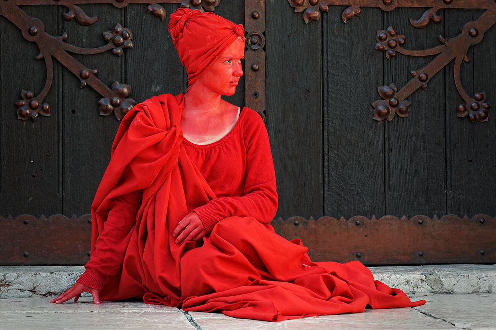 Simply Red - Street Art @ Sarajevo Cathedral