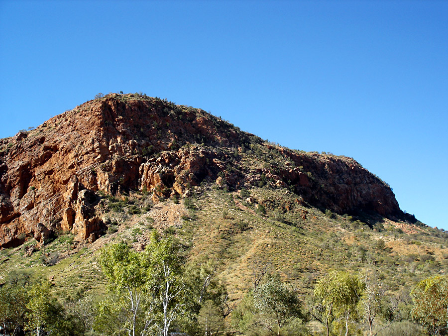 Simpson Gap entry **