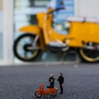 Simson Moped Groß und Klein DDR Nostalgie