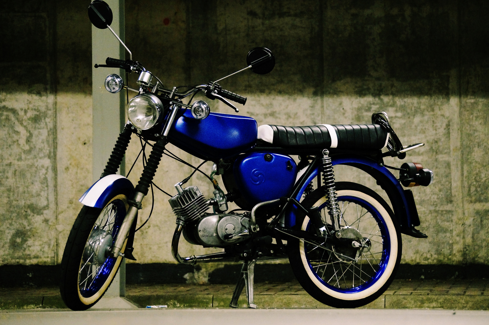 Simson S51 in Blau