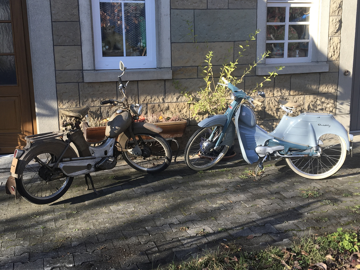 Simson SR2E und NSU Quickly L