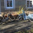 Simson SR2E und NSU Quickly L