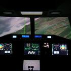 Simulatorflug in der Uni über dem Tegernsee