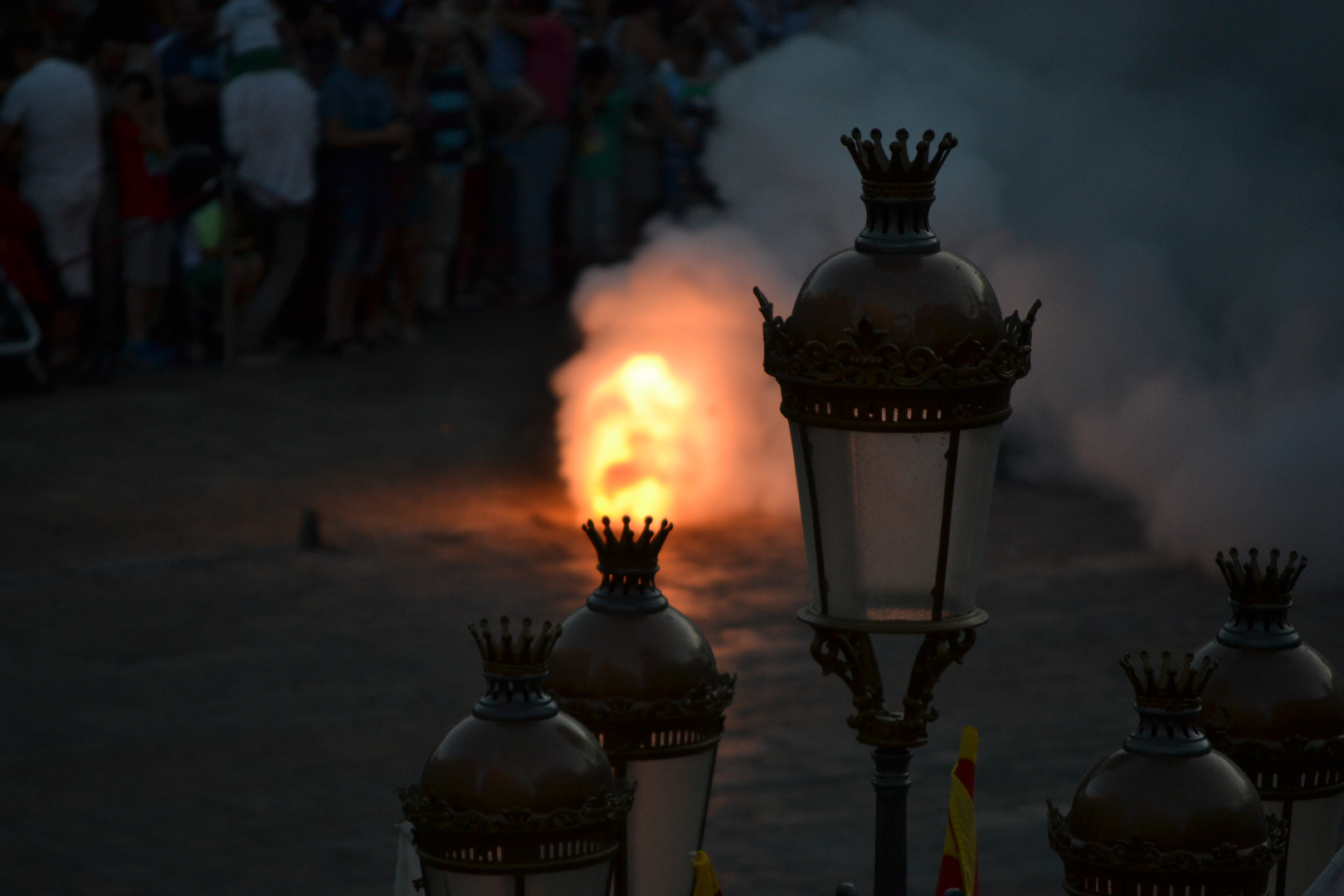 sin luz de farola