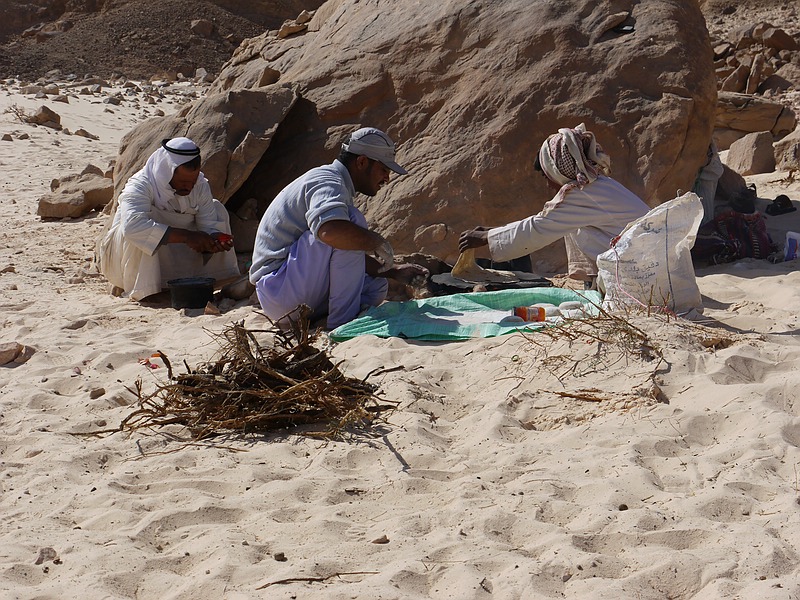 Sinai 2009 - Für unser leibliches Wohl wird bestens gesorgt ...