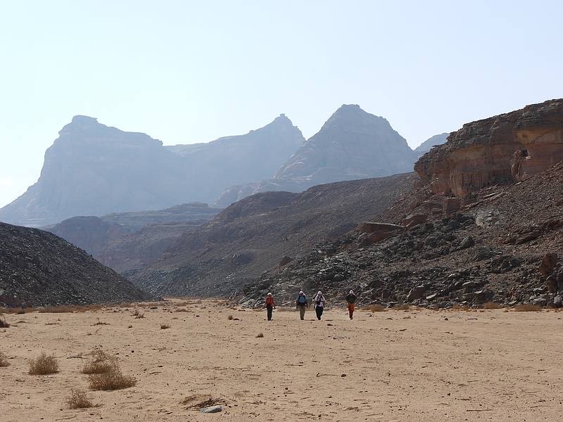 Sinai 2009 - Wandern mit Beduinen