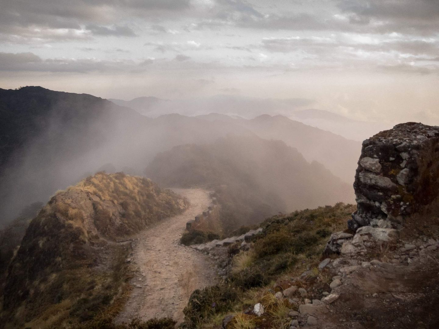 Singalila Trek in the Himalayas 