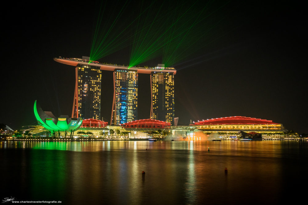 Singapore [01] – Lights of Marina Bay