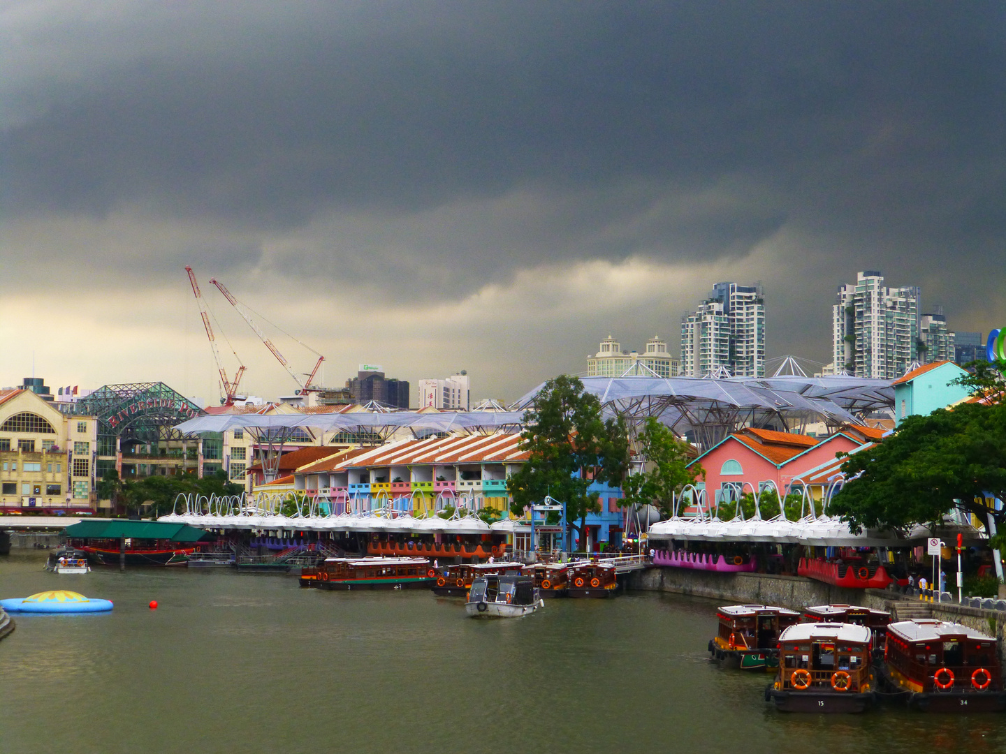 Singapore a punto de llover