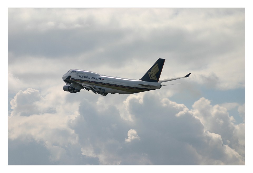 Singapore Airlines 747