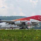 Singapore Airlines A380 with SG50 c/s
