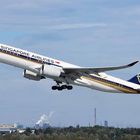 Singapore Airlines takeoff