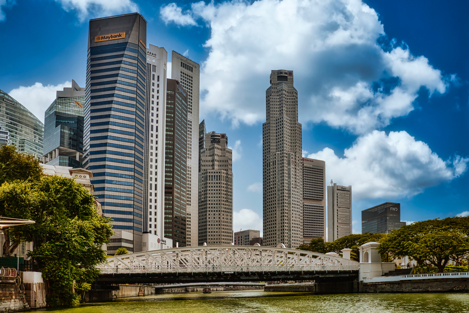 Singapore Anderson Bridge