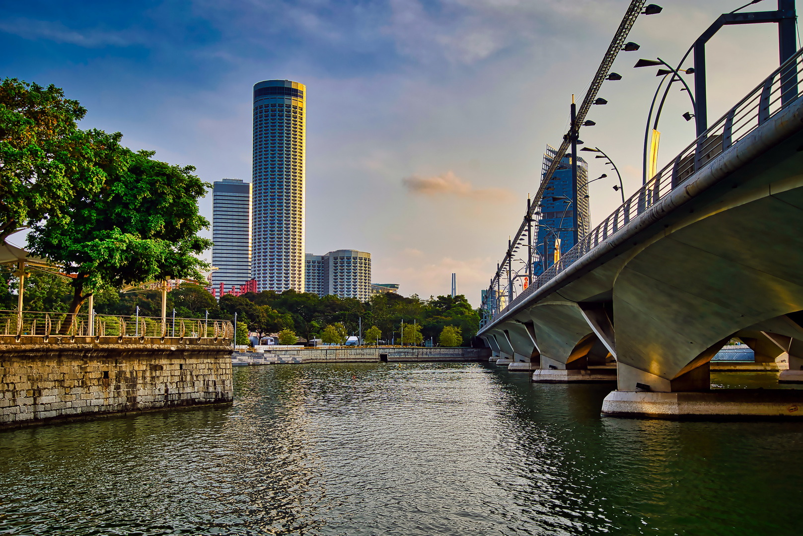 Singapore - Anderson Brücke