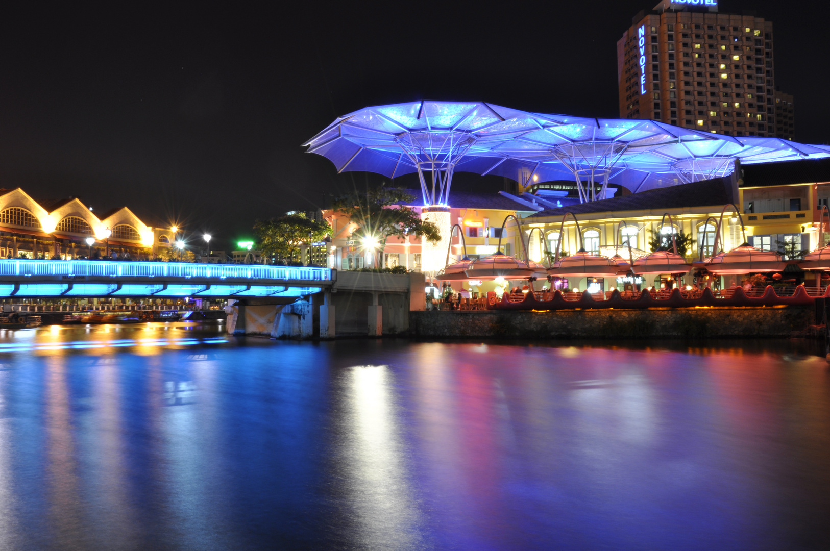 Singapore at night